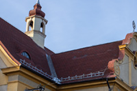 Dach kościoła